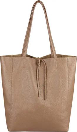 ITALYSHOP24 Schultertasche Made in Italy Damen