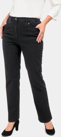 GOLDNER Bequeme Jeans Kurzgröße: Schlichte Jeanshose