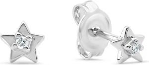 Esprit Paar Ohrstecker ESPRIT Damen-Ohrstecker 925er Silber 2 Diamant, Star