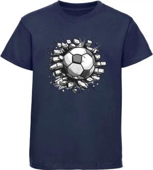 MyDesign24 T-Shirt Kinder Fussball Print Shirt