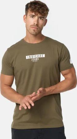 Indicode T-Shirt INVegas mit Rundhals-Ausschnitt und