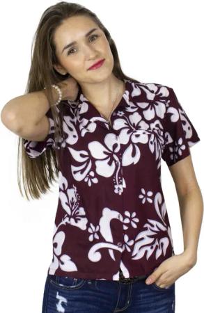 King Kameha Hawaiihemd Hibiscus Funky Hawaiibluse