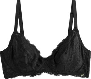 Next Dekolleté-BH Unwattierter Spitzen-BH mit tiefem