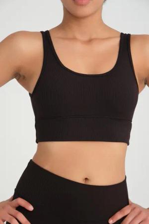 fashionshowcase Bustier-Bikini-Top Damen Sport Bustier Tops