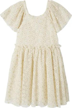 vertbaudet Minikleid Festliches Mädchen Tüllkleid mit