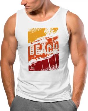 Neverless Tanktop Herren Tank-Top Sommer Venice