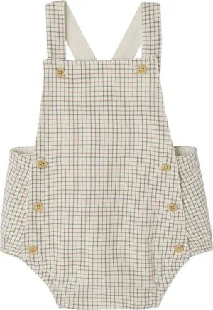 vertbaudet Jumpsuit Baby Latzhose, Retro-Chic