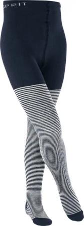 Esprit Strickstrumpfhose Fine Stripe (1 St)