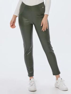 Georg Stiels Lederimitathose Leggings koerpernah mit