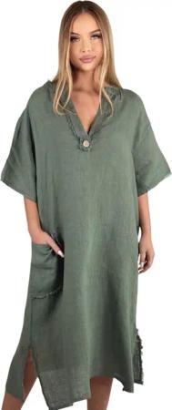 Mississhop Sommerkleid Dame Kleid Sommerkleid 100%
