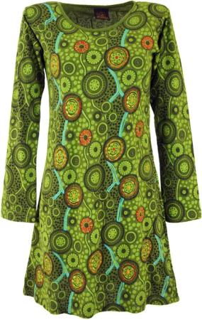 Guru-Shop Midikleid Hippie Minikleid Boho chic,
