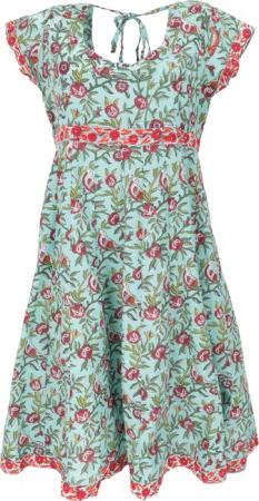 Guru-Shop Midikleid Boho Minikleid, luftiges Sommerkleid