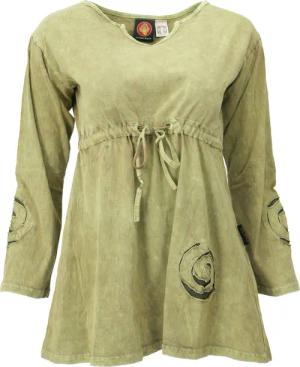 Guru-Shop Midikleid Hippie Boho chic Tunika