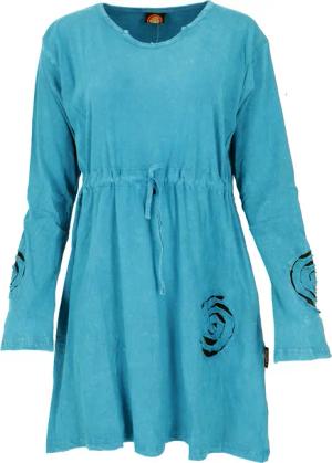 Guru-Shop Midikleid Hippie Minikleid Boho chic