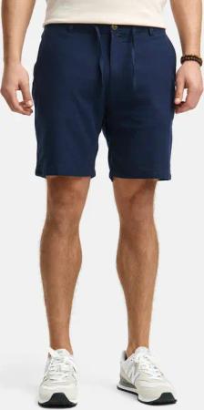 Indicode Chinoshorts INErwil aus Leinen-Mix mit