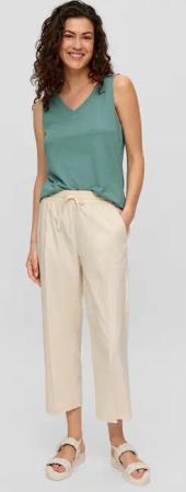 s.Oliver 7/8-Hose Culotte aus Baumwolle mit