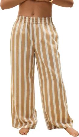 Next Dehnbund-Hose Gestreifte Hose mit weitem