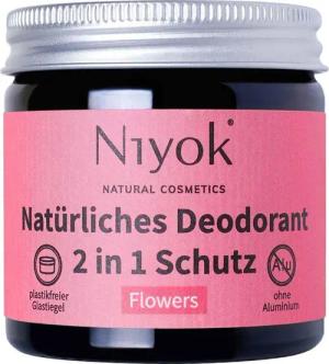 Niyok Deo-Creme 2in1 Deodorant - Flowers