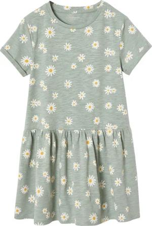 vertbaudet Minikleid Mädchen Shirtkleid BASIC Elastische