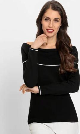 heine Strickpullover Carmenpullover