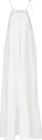 Replay Trägerkleid LINEN VISCOSE