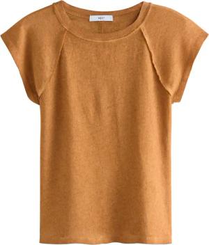 Next Shirttop Gewaschenes T-Shirt mit offenen