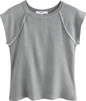 Next Shirttop Gewaschenes T-Shirt mit offenen