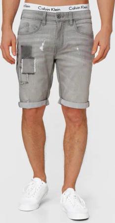 Indicode Jeansshorts Roberts aus elastischer Baumwoll-Qualität
