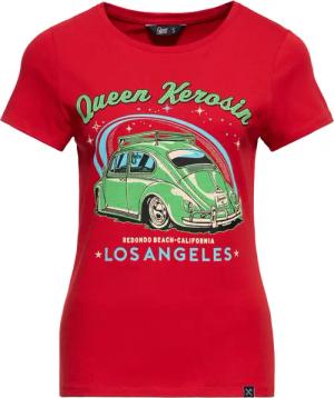 QueenKerosin Print-Shirt Los Angeles (1-tlg) mit