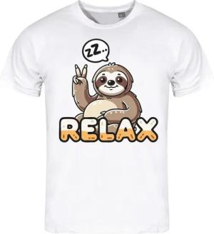 deinshirt Print-Shirt Herren T-Shirt Relax Faultier
