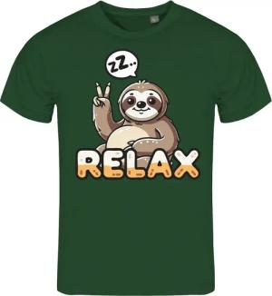 deinshirt Print-Shirt Herren T-Shirt Relax Faultier