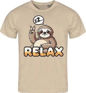 deinshirt Print-Shirt Herren T-Shirt Relax Faultier