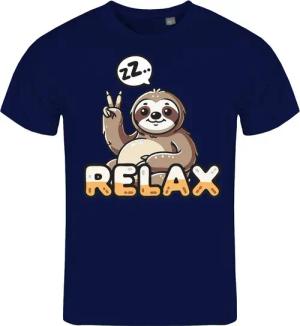 deinshirt Print-Shirt Herren T-Shirt Relax Faultier