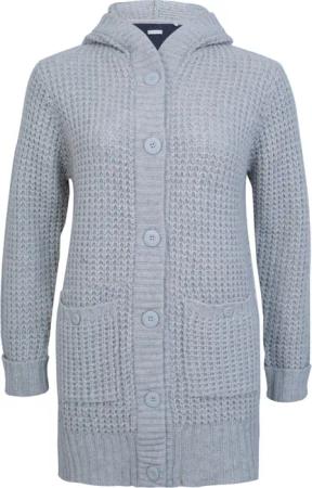Schietwetter Kapuzenstrickjacke Damen Strickjacke "Smilla" (1-tlg)