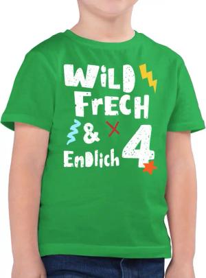 Shirtracer T-Shirt Wild frech und endlich