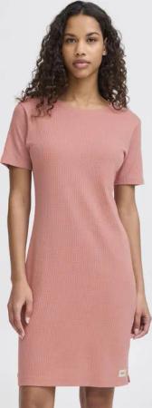 OXMO Midikleid OXPIMATTA Basic T-Shirt Kleid