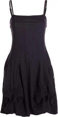 Vishes Sommerkleid Damen Ballon-Kleid Tunika-Kleid Sommerkleid