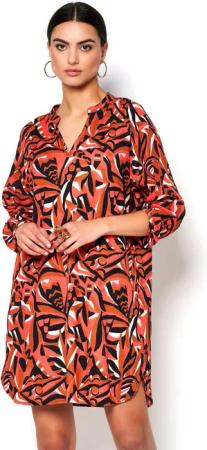 DESOTO Jerseykleid Nelly Blusenkleid halbarm aus