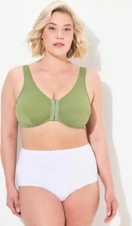 Ulla Popken Bustier Bustier Still-BH Vorderverschluss