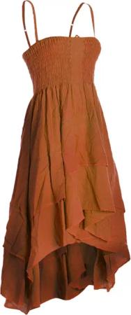 Vishes Sommerkleid 2in1 Kleid-Rock Damen Sommer-Kleid
