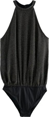 Next Neckholder-Body Glitzerbody mit Neckholder (1-tlg)