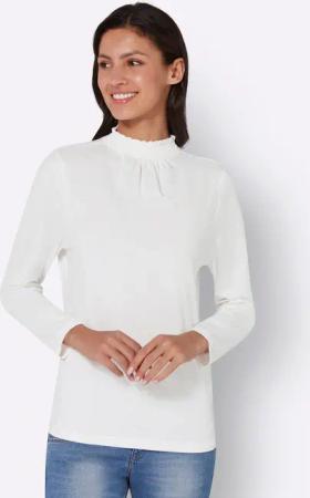 Sieh an! T-Shirt Stehkragenshirt