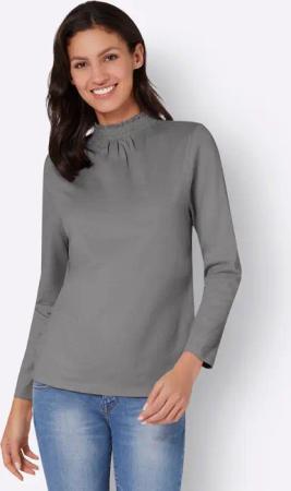Sieh an! T-Shirt Stehkragenshirt