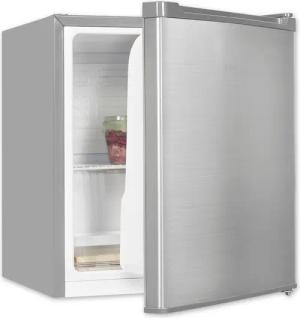 exquisit Kühlschrank KB05-V-040E inoxlook, 51 cm