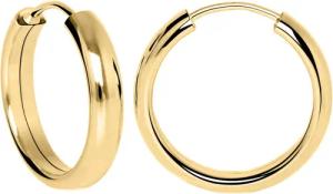 My Gold Paar Creolen Damen Ohrringe