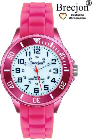Brecjon Quarzuhr Kinder Armbanduhr glow in