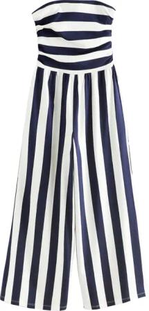 Next Jumpsuit Bandeau-Jersey-Overall aus 100 % Baumwolle