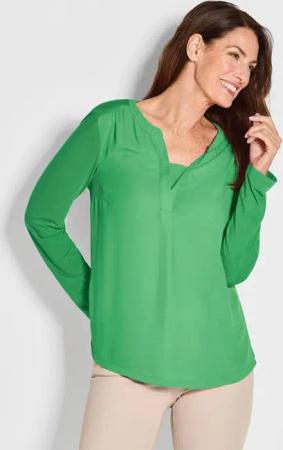 GOLDNER Shirtbluse Kurzgröße: