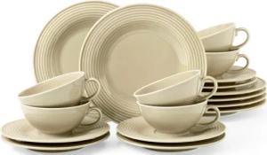 Seltmann Weiden Teeservice Geschirr-Set Beat (18-tlg),