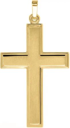 My Gold Kreuzanhänger Herren Kreuz Anhänger